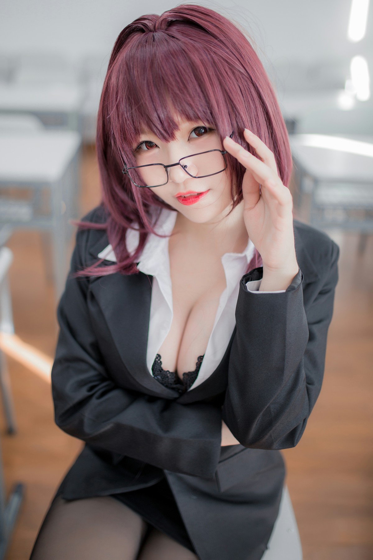 性感人气COSER Yoko宅夏Cos – 斯卡哈教师